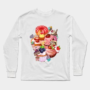 Cake party Long Sleeve T-Shirt